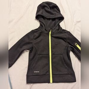 3T athletic zip up hooded jacket